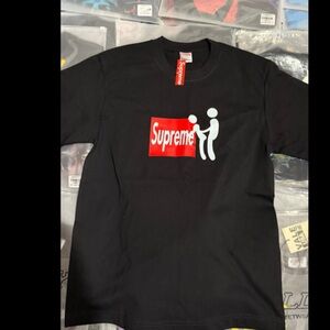 Supreme Black Tee with Bold Graphic